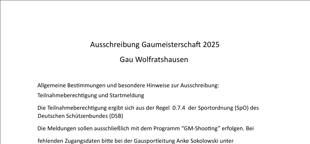 Gaumeisterschaft 2025
